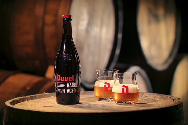 duvel barrel aged irish whiskey