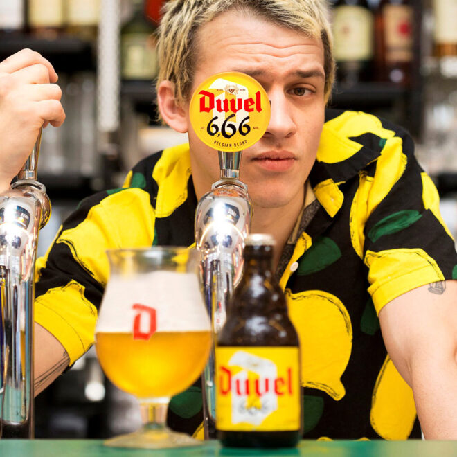 DUVEL 6.66% ON DRAFT, A BIG INNOVATION