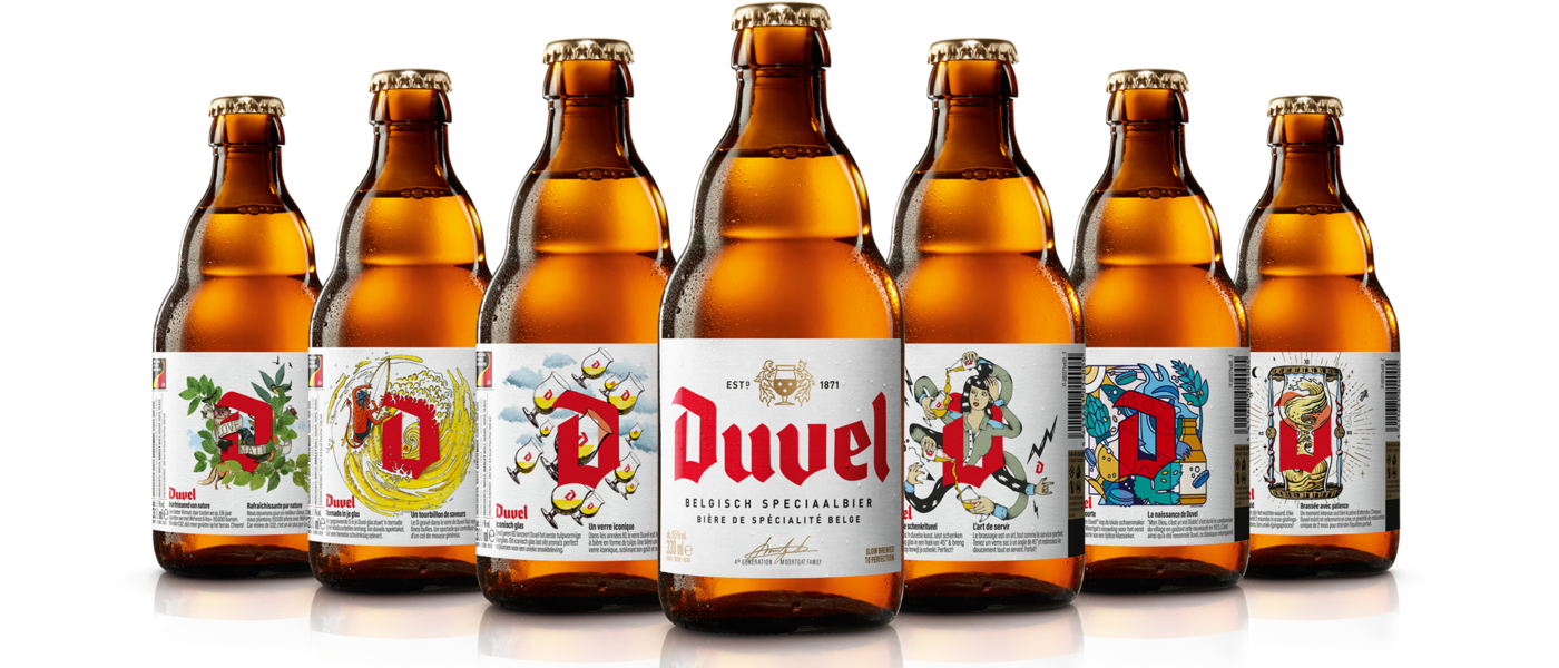 Chronisch minimum Gewaad Nieuw Duvels design, zelfde Hemelse smaak | Duvel