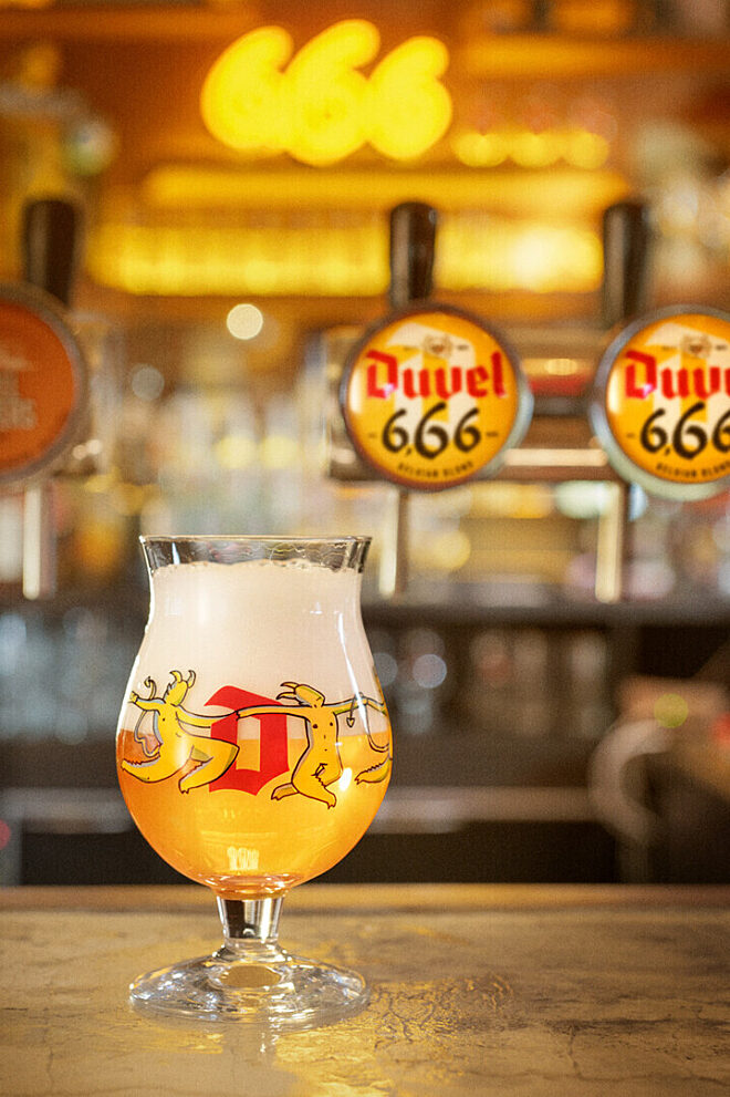 DUVEL 6.66% ON DRAFT, A BIG INNOVATION