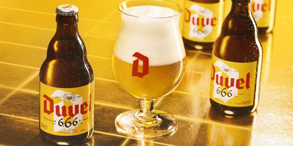 Duvel 6 66 visual with glow