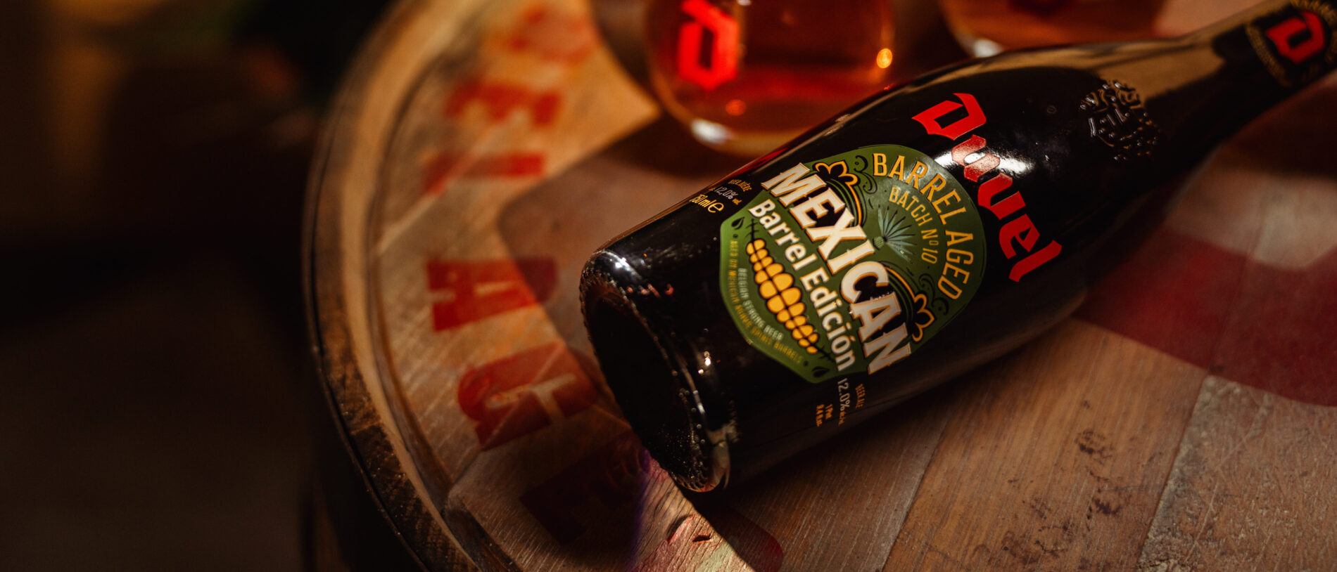 Duvel Barrel Aged.  Belgisch vakmanschap, Mexicaanse passie.