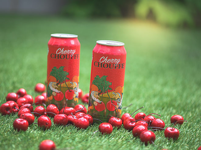 OH MY CHERRY: Cherry Chouffe 50cl canned