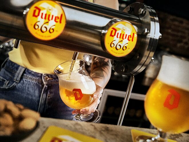 NOUVELLE. BLONDE. DUVEL 6,66%.