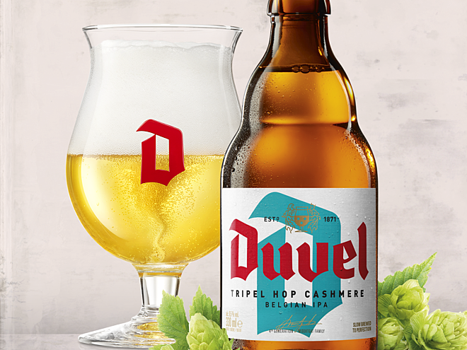 La version IPA de Duvel disponible de façon permanente : Duvel Tripel Hop Cashmere