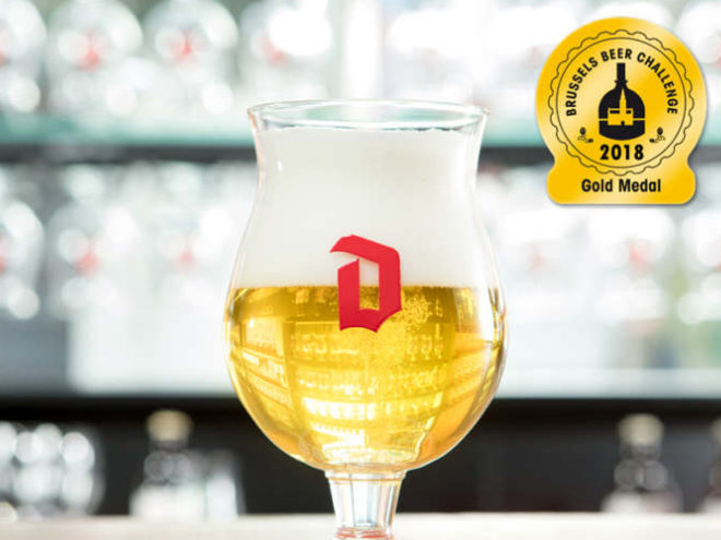 Duvel décroche la médaille d'or au Brussels Beer Challenge 2018