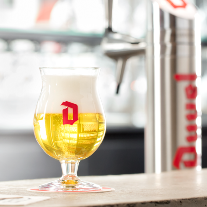 Duvel on tap