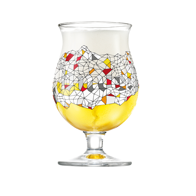 Bougie Verre à bière - Verre Duvel - Élégance pour Votre Espace